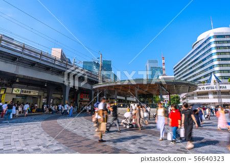 Japan's Tokyo cityscape Yurakucho Station etc. Japan's Tokyo cityscape Yurakucho Station etc. 56640323