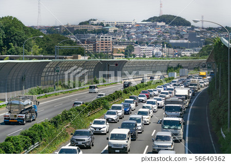 交通堵塞圖像公路 56640362