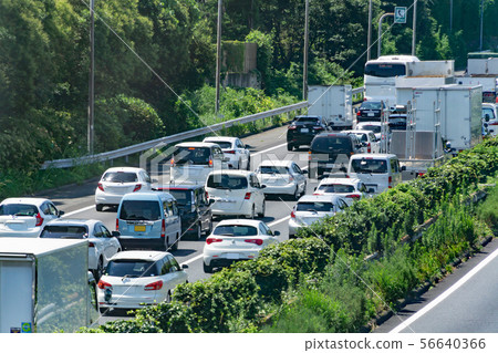 交通堵塞圖像公路 56640366