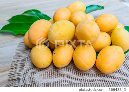 Plum mango, or Marian plum fruit Plum mango, or Marian plum fruit 56642843