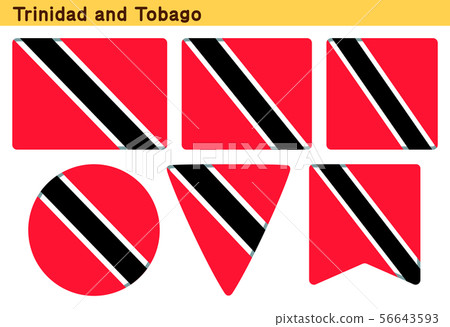 "Trinidad and Tobago Flag" 6 icon design 56643593