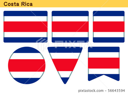 "Costa Rica Flag" 6 icon design 56643594