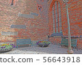 Scandinavian cityscape 56643918