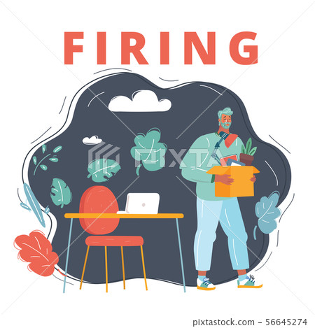 Fired Sad Employee Fired Sad Employee 56645274