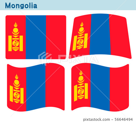 "Mongolian flag" 4 icon design 56646494