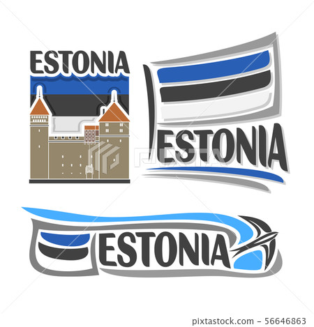 Vector of logo for Estonia 56646863