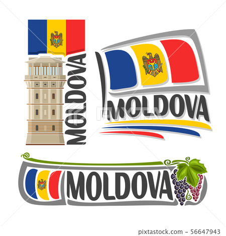 Vector logo for Moldova 56647943
