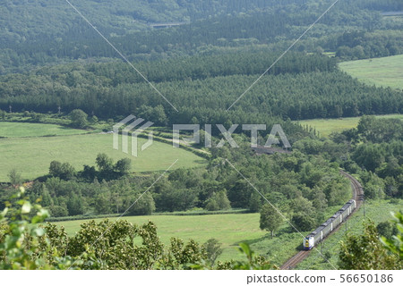 Otachidai Masudayama, a spectacular view of the Karikachi Pass on the Nemuro Main Line 56650186