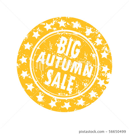 Big autumn sale, promotion advertising stamp Big autumn sale, promotion advertising stamp 56650499