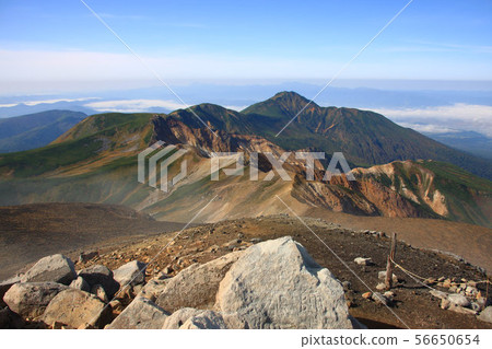 Fall of Tokachi dake mountains Fall of Tokachi dake mountains 56650654