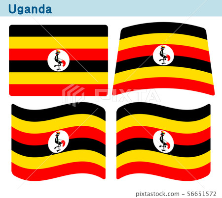 “烏干達國旗”4圖標設計 “烏干達國旗”4圖標設計 56651572