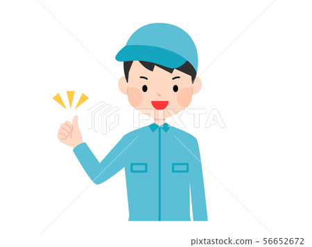 Worker male 56652672
