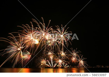 Matsue Suigo Festival fireworks 56653097