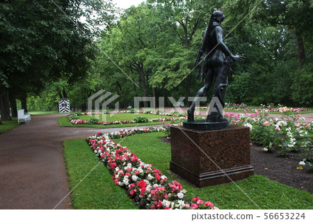Old, Catherine Park in St. Petersburg. Russia Old, Catherine Park in St. Petersburg. Russia 56653224