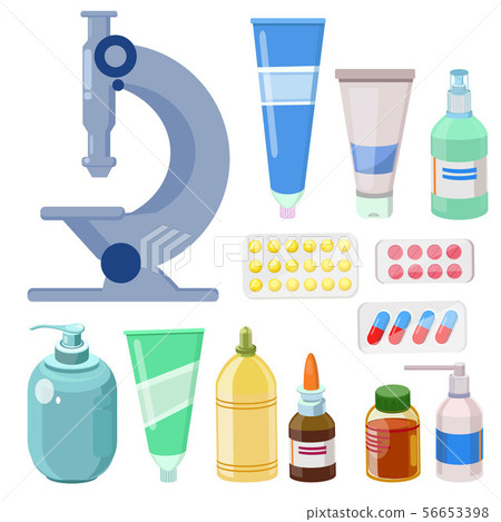 Medical Set. Microscope Medical Set. Microscope 56653398