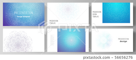 The minimalistic abstract vector illustration layout of the presentation slides design business The minimalistic abstract vector illustration layout of the presentation slides design business 56656276