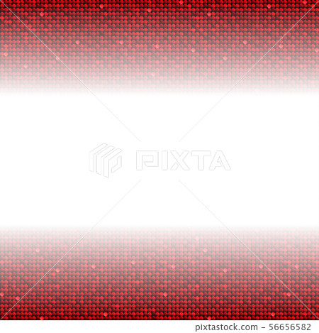 Abstract red sequin glitter or sparkle template 56656582