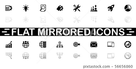 Seo - Flat Vector Icons - Stock Illustration [56656860] - PIXTA