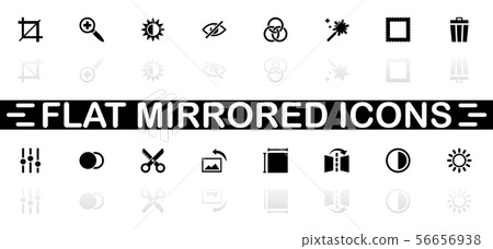 Image Editing - Flat Vector Icons 56656938