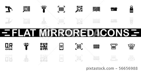 Check Code - Flat Vector Icons - Stock Illustration [56656988] - PIXTA