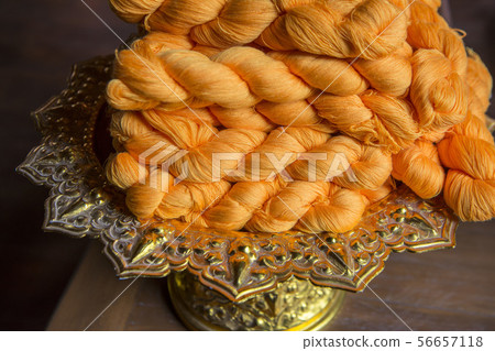 THAILAND PHRAE WAT JOM SAWAN SILK 56657118