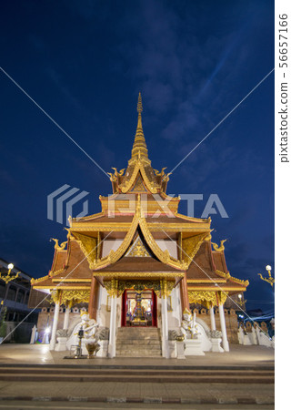 THAILAND PHRAE CITY PILLAR SHRINE THAILAND PHRAE CITY PILLAR SHRINE 56657166