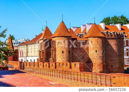 Warsaw, Poland Barbican or Barbakan Warsaw, Poland Barbican or Barbakan 56657230