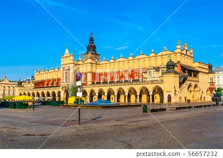 Krakow, Poland main market square, Cloth Hall 56657232