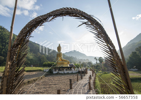 THAILAND PHRAE BUDDHA STATUE BAN NA KHUHA THAILAND PHRAE BUDDHA STATUE BAN NA KHUHA 56657358