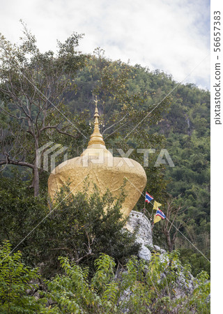 THAILAND PHRAE WAT PHRA THAT IN KHAEN TEMPLE THAILAND PHRAE WAT PHRA THAT IN KHAEN TEMPLE 56657383