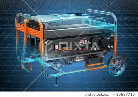 Visualization 3d cad model of tank air compressor Visualization 3d cad model of tank air compressor 56657719