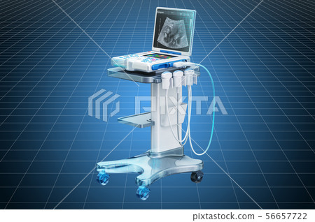 model of medical ultrasound diagnostic machine 56657722