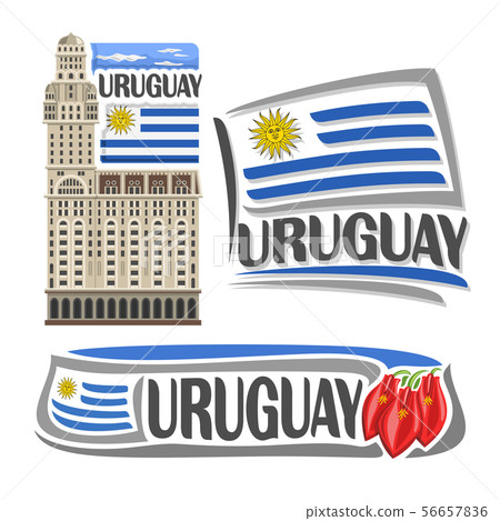 Vector logo for Uruguay 56657836