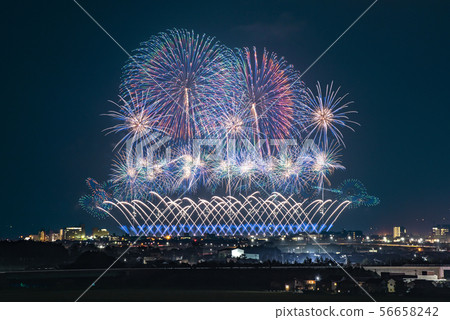 Akagawa fireworks festival 56658242