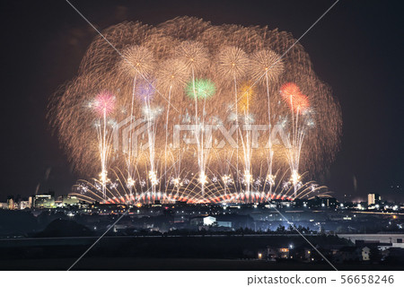 Akagawa fireworks festival 56658246
