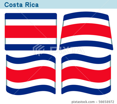 "Costa Rica Flag" 4 icon design 56658972