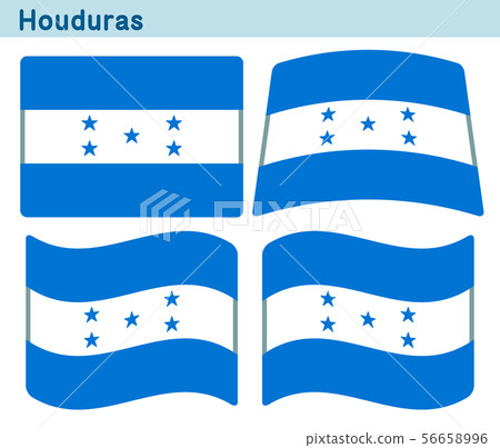 "Honduras" four-shaped icon design 56658996