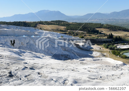 Pamukkale drained lime shelf 56662207