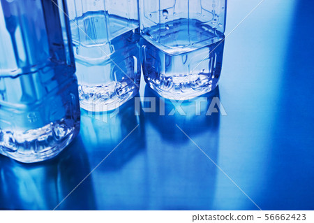Water in a plastic bottle Water in a plastic bottle 56662423