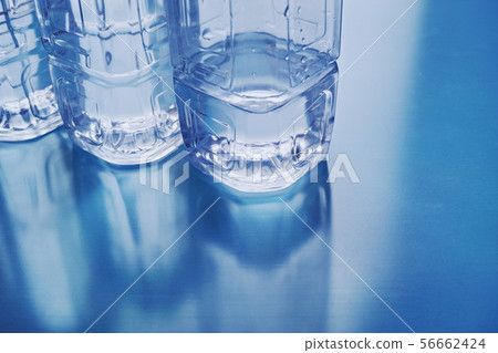 Water in a plastic bottle Water in a plastic bottle 56662424