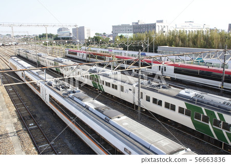 Omiya general vehicle center Higashi Omiya center's express train 56663836