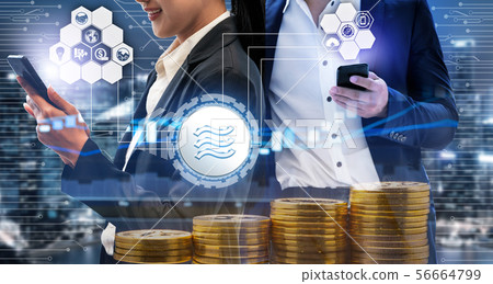 Libra Cryptocurrency Coin in Digital Money Economy 56664799