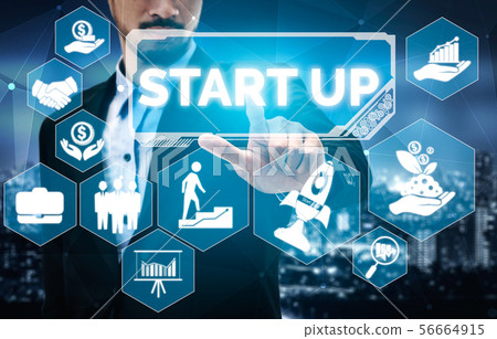 Start Up Business of Creative People Concept Start Up Business of Creative People Concept 56664915
