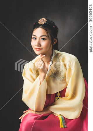 Traditional korean cheap dress female