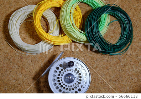 Fly fishing reel and line Fly fishing reel and line 56666118