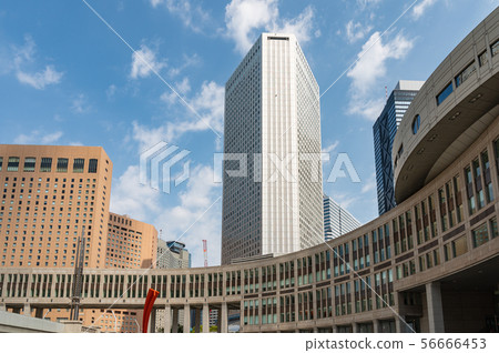 Tokyo Metropolitan Parliament Building and Nishi Shinjuku Building Tokyo Metropolitan Parliament Building and Nishi Shinjuku Building 56666453