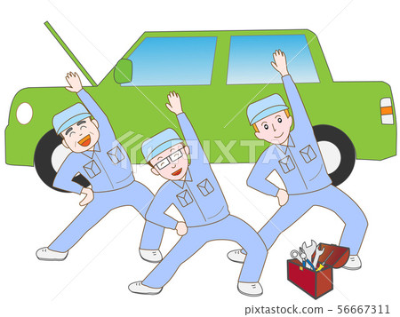 Auto mechanic exercise Auto mechanic exercise 56667311