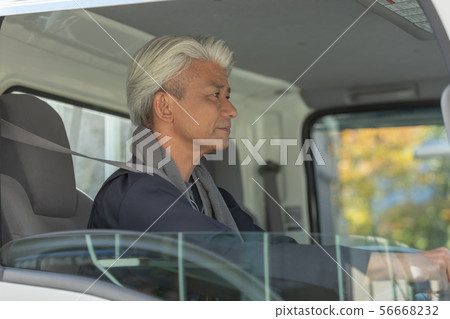 senior citizen, senior, truck 56668232