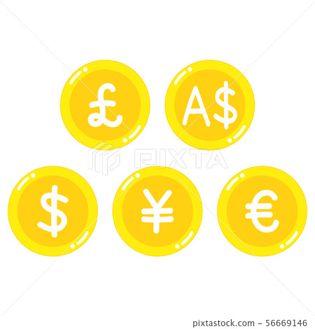 Currency coins Currency coins 56669146