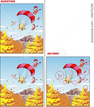 Find the mistakes quiz, paraglider cat 56670290